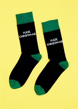 Fuck Christmas Socks. Send them something a little cheeky with this brilliant Scribbler gift and trust us, they won't be disappointed!